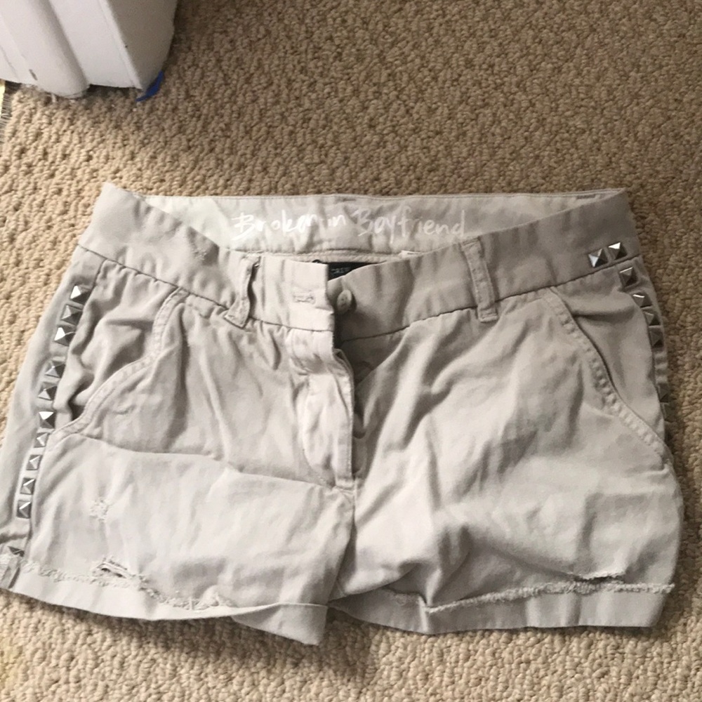 Jcrew “broken in boyfriend” shorts